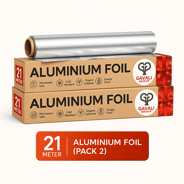 21 Meter Aluminum Foil (Pack 2)