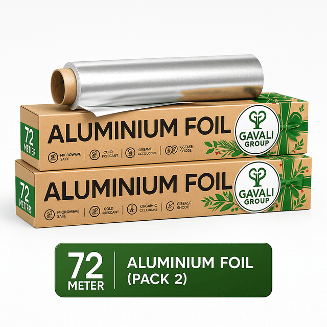 72 Meter Aluminum Foil (Pack 2)